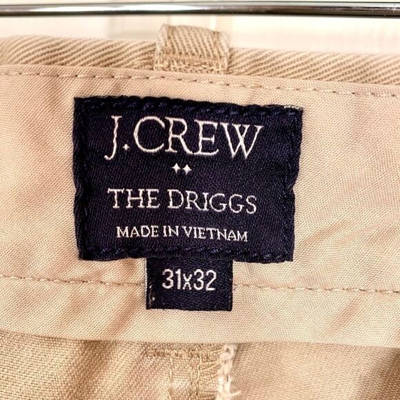 KHAKI J. CREW THE DRIGGS 31”x32” PANTS - Picture 5 of 7